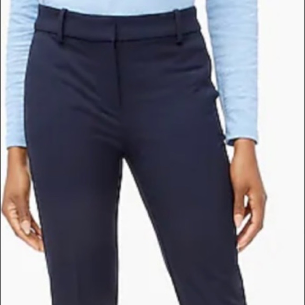 J. Crew Ruby Crop Pant Navy  SZ 12